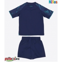 Camiseta Leicester City Visitante Equipación para niños 2025-26 manga corta (+ pantalones cortos)